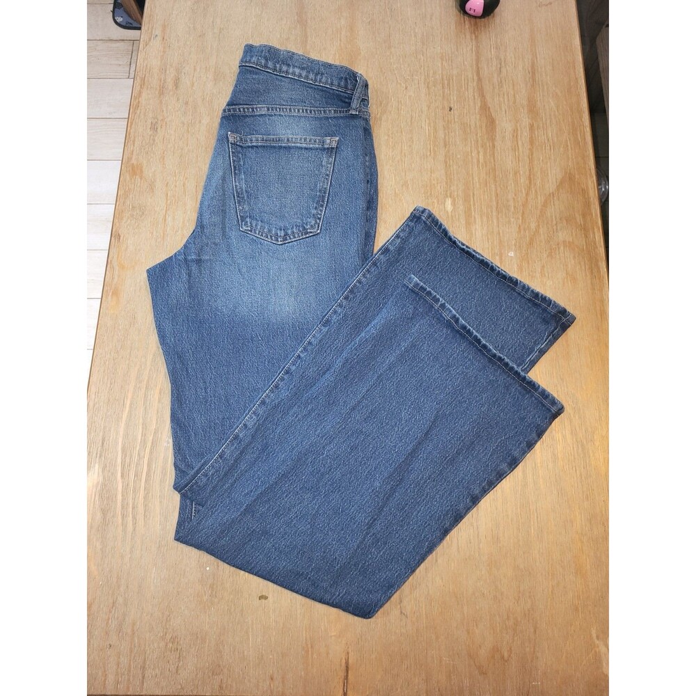 Universal Thread High Rise Flare Jeans Womens 10R Medium Wash Blue High Waisted - Picture 4 of 7